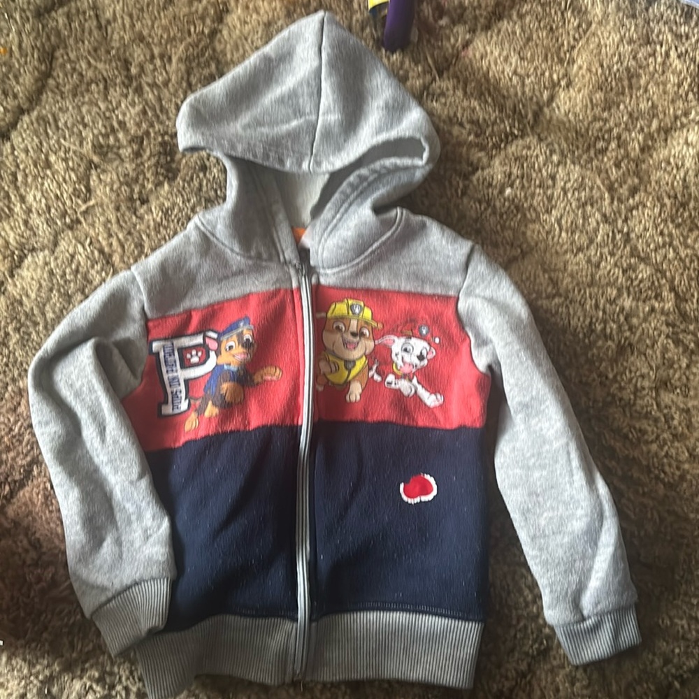 Paw Patrol full zippered sweatshirt